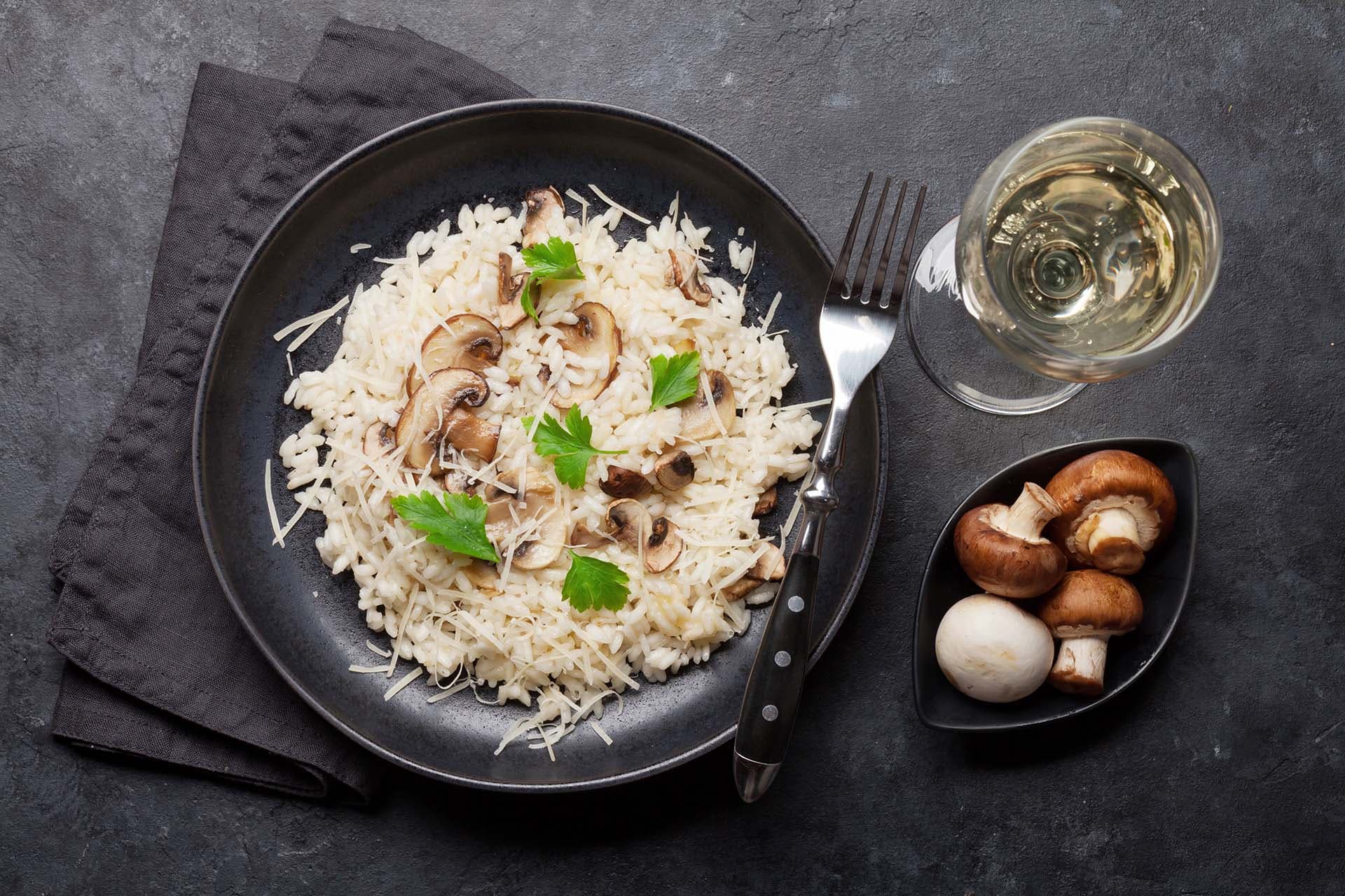 Champignon-Risotto