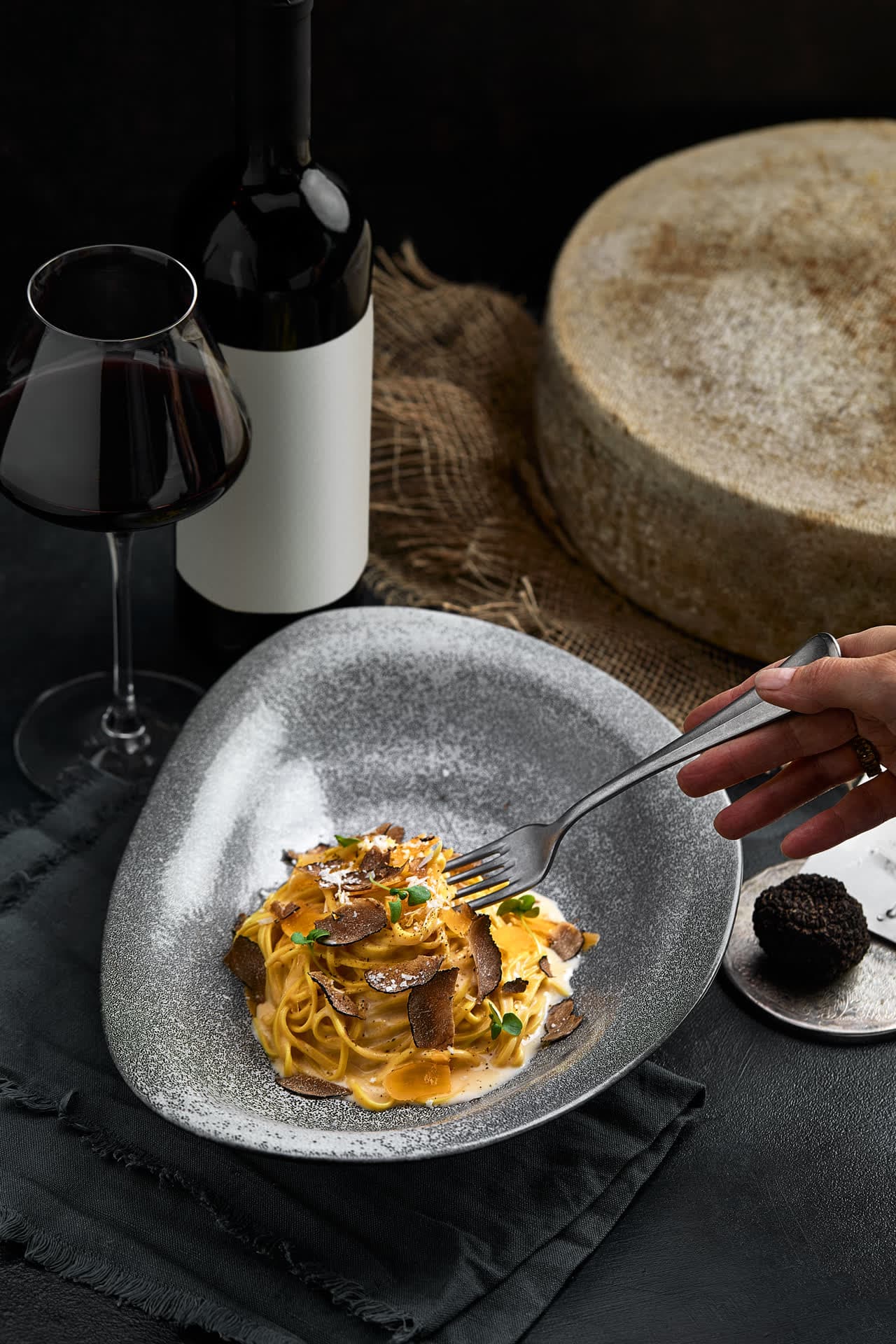 Trüffel-Pasta mit Champignons - Bild 2