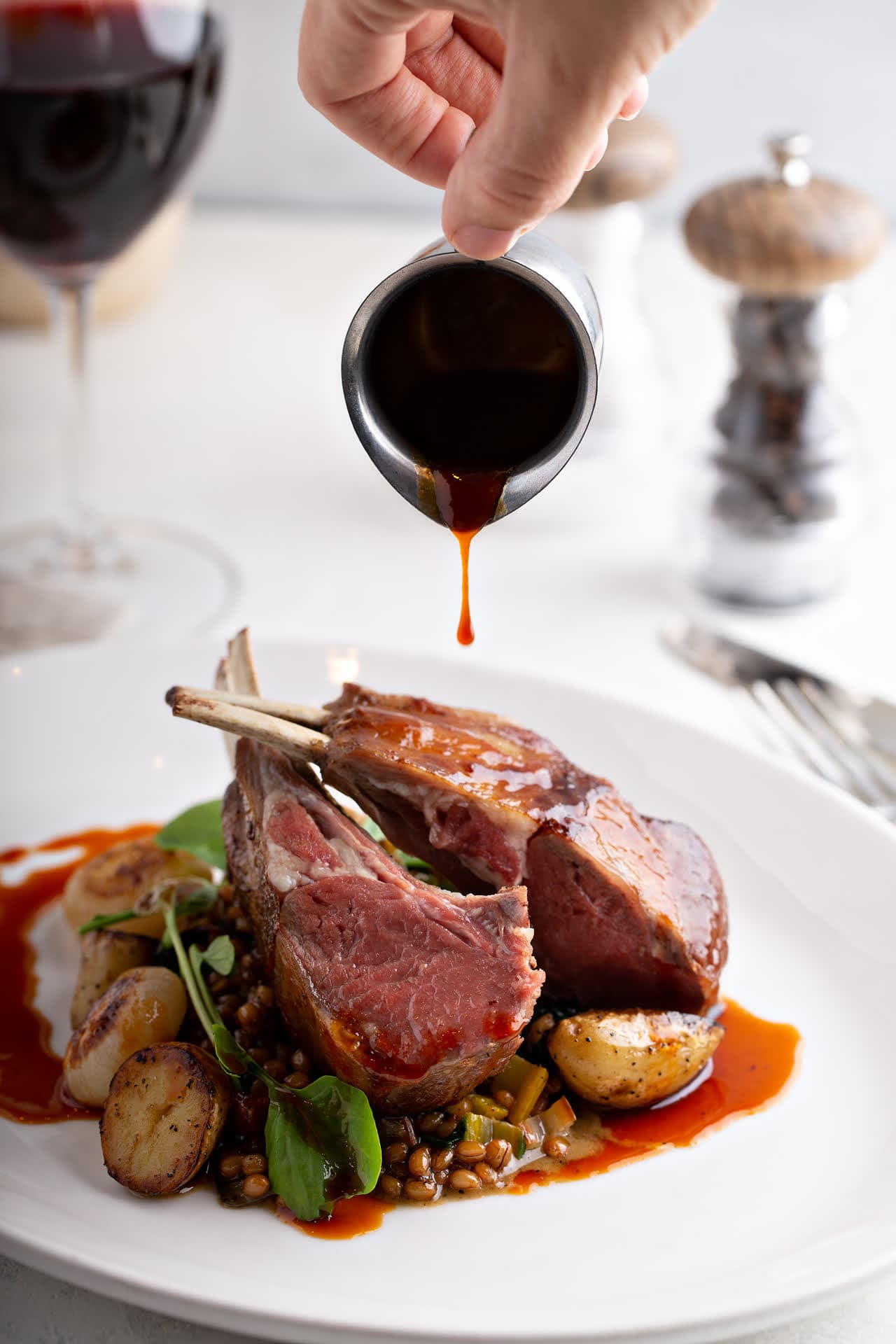 Roasted Rack of Lamb (Lammkarree) - Bild 2